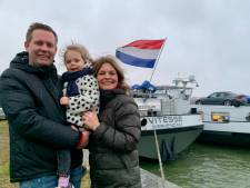 Werkendams schipperskind Nikkie (3) moet verjaardag in Antwerpen vieren door storm