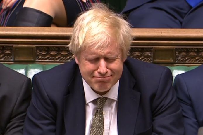 Het Britse Lagerhuis zet de seinen op groen voor Johnson.