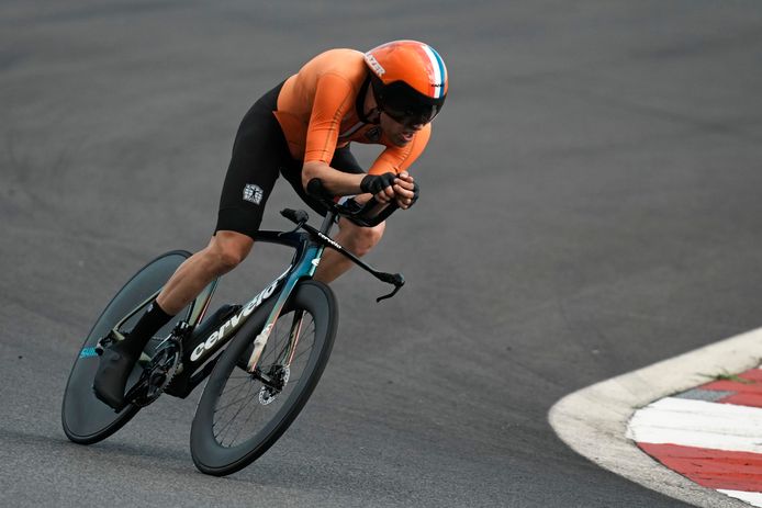 Tom Dumoulin zou zilver pakken