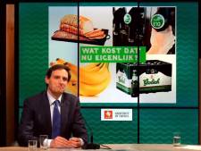 Als minister smijt Wopke Hoekstra met miljarden, maar weet hij wat een kilo bananen kost? 