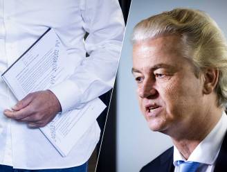 Wilders betreurt formatielek: ‘Het was onhandig en absoluut per ongeluk’