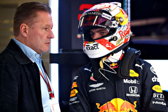 Jos Verstappen en Max Verstappen.