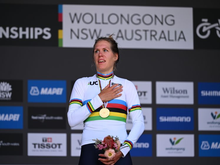 Wereldkampioen Ellen van Dijk: 'Aanstellerij was het'