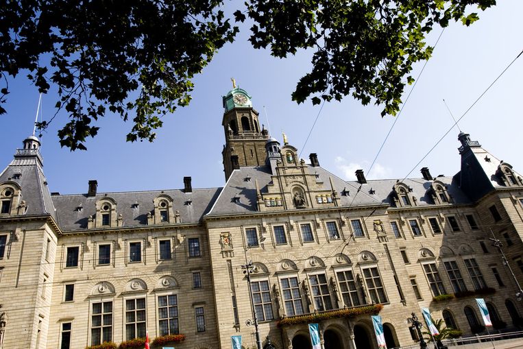 Het gemeentehuis van Rotterdam Beeld anp