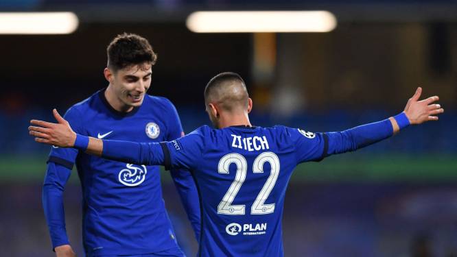 Ziyech loodst Chelsea met eerste goal op Stamford Bridge naar kwartfinales CL