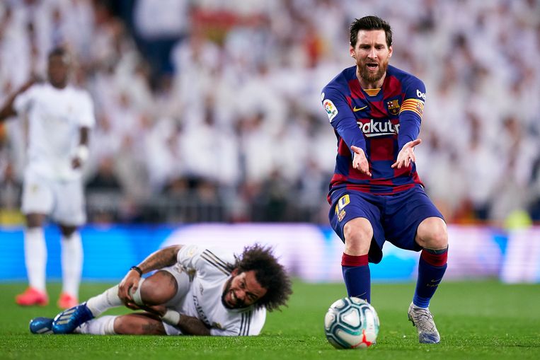 FC Barcelona verloor op 1 maart van dit jaar tegen en bij Real Madrid (2-0).  Beeld Getty Images