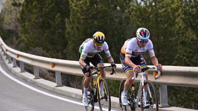 LIVE wielrennen | Nog geen seconde scheidt Primoz Roglic en Remco Evenepoel, wie wint aankomst bergop?