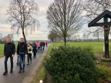 Ideaal wandelweer voor de Midvastenloop in Rossum, maar de jeugd laat het afweten