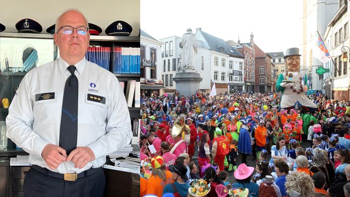 Korpschef Mark Crispel over alle maatregelen en de veiligheid tijdens Carnaval Halle.