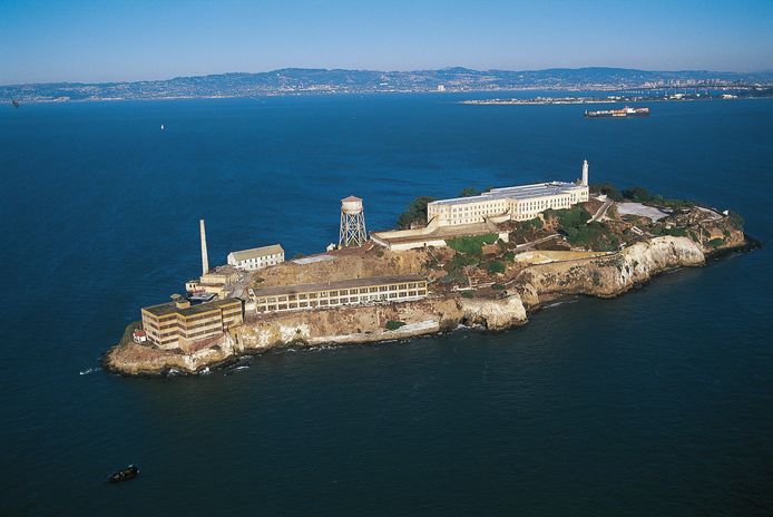 Wie uit Alcatraz wilde ontsnappen, moest in het ijskoude water van San Francisco Bay duiken.