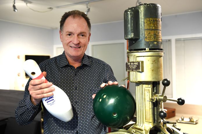 Rick Visscher van BCE Leisure-Bowling: ‘Ik had geluk dat een aantal kleinere klanten hun zaak wilde vernieuwen, anders kwam er niets binnen'.