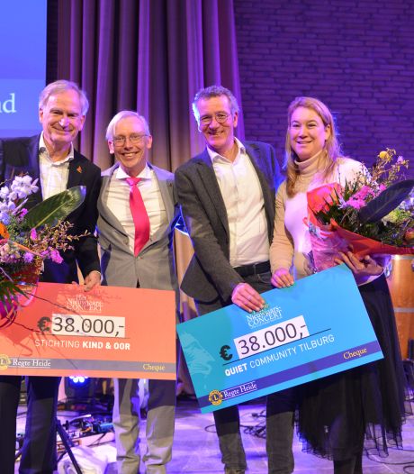 Lions Club Tilburg haalt 76.000 euro voor twee goede doelen: ‘Enorme positieve impact’