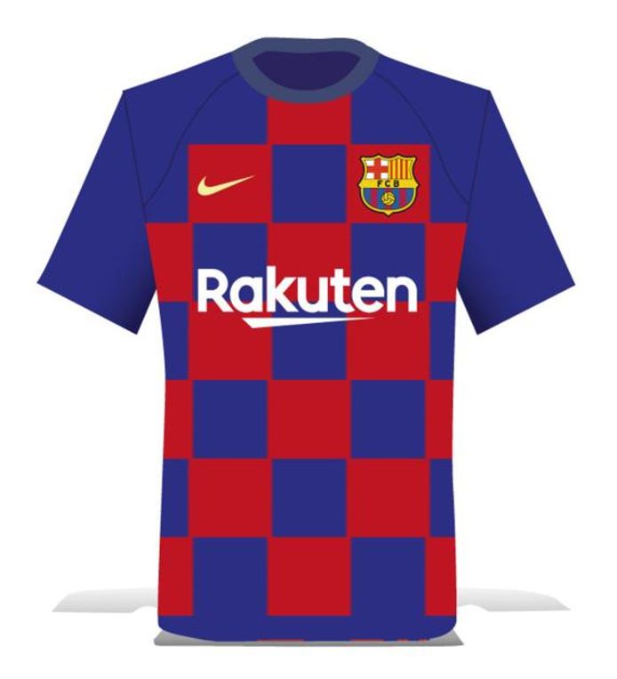 negeren fontein Verblinding Het shirt van FC Barcelona dat (om logische reden) nooit het levenslicht  zal zien | Primera Division | hln.be