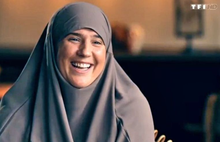 Diam's tijdens het interview voor televisiezender TF1 Beeld 