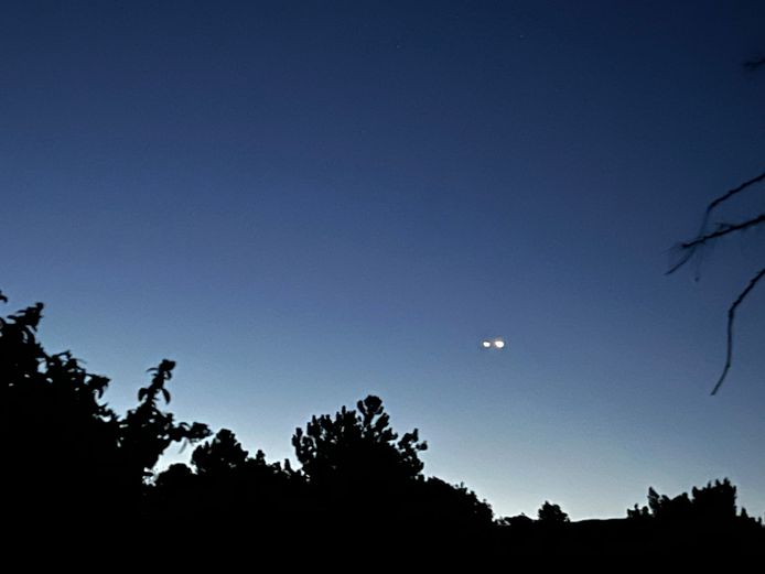 Venus en Jupiter lijken elkaar aan te raken dit weekend.