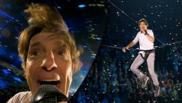 Koen Wauters vliegt door de lucht in het Sportpaleis!