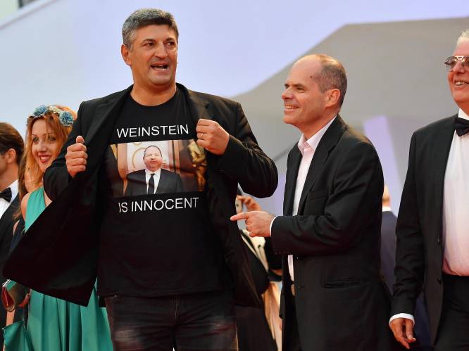 "Weinstein is onschuldig": regisseur provoceert op rode loper van filmfestival