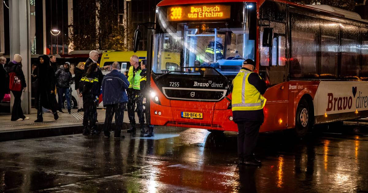 Voetganger gewond bij botsing met bus in Tilburg, passagier loopt letsel op door noodstop - BD.nl.