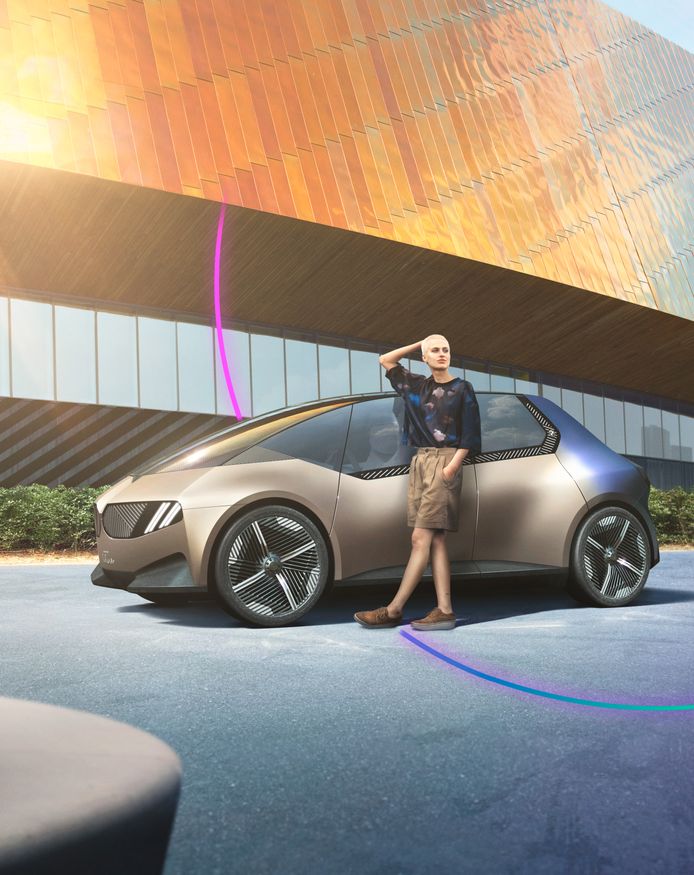 BMW i Vision Circulair: het studiemodel voor een circulaire auto dat vorige maand werd onthuld op de internationale autoshow IAA in München.