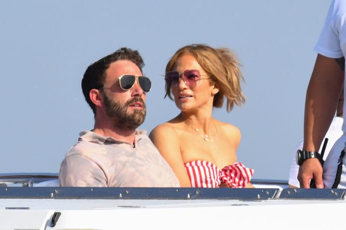 Ben Affleck en Jennifer Lopez op vakantie in Europa