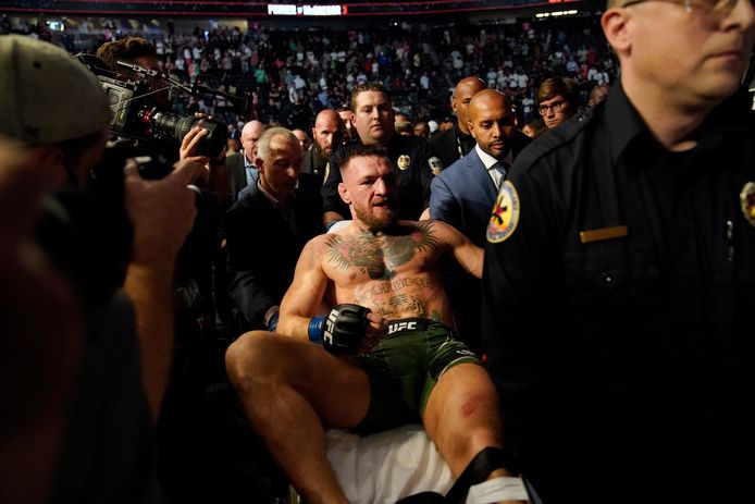 De trieste aftocht van Conor McGregor.
