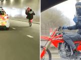Motorrijder daagt Britse politie uit met wheelies