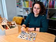 Mondriaan staat bekend om zijn vierkantjes, Hannie maakt kunstwerk met... cirkels! ‘Ga je eigen weg’