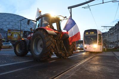Frans boerenprotest nog niet ten einde: Franse boeren willen acties voortzetten