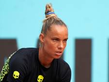 Arantxa Rus pas na middernacht onderuit in Rome