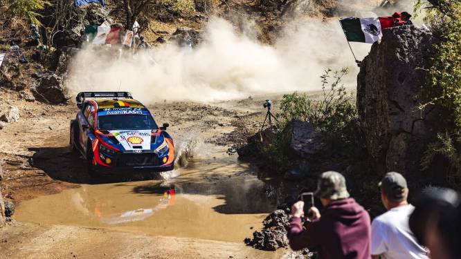 Rallye du Mexique: “pas une bonne matinée” pour Neuville, le Belge provisoirement 5e