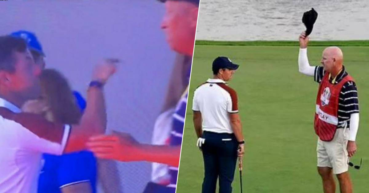 look.  Incident between American caddy “Cheating” and McIlroy casts shadow over European Ryder Cup victory |  More sports