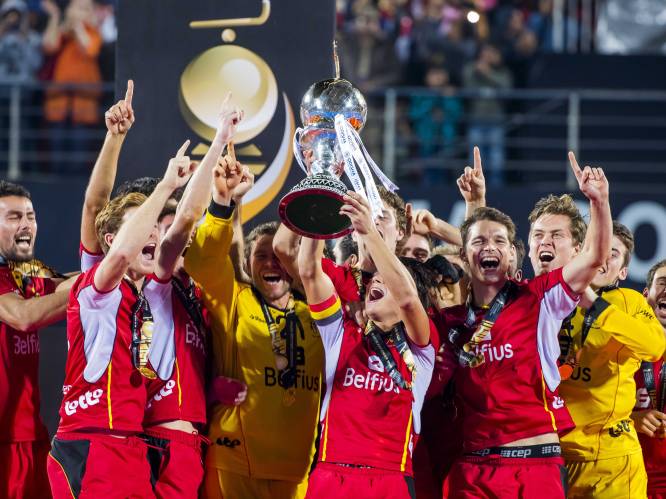 WK-goud! Red Lions voor het eerst wereldkampioen na thriller van formaat: België klopt Nederland in onwaarschijnlijke shoot-outs met 3-2