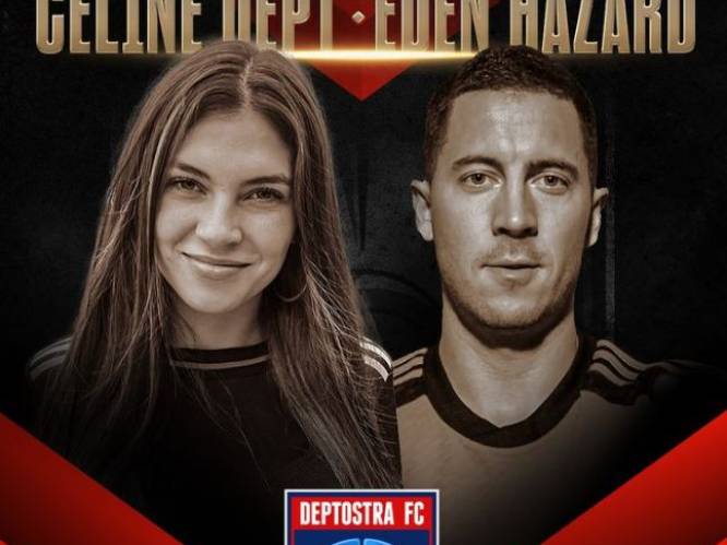 Hoezo, Eden Hazard is op voetbalpensioen? Samen met Céline Dept zal hij in Mexico deelnemen aan toernooi van Piqué
