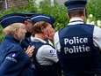 Honderdtal mensen wonen steunactie bij voor politie na schietpartij Luik aan Poelaertplein