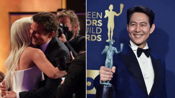 ‘Squid Game’ schrijft geschiedenis en Lady Gaga in de armen van Bradley Cooper: alles wat je moet weten over de SAG Awards