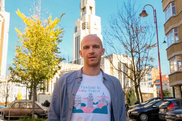 Kwinten Lambrecht van Shirts in Brussels.