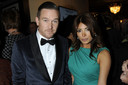 Johnny de Mol en toenmalig partner Shima Kaes.