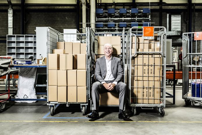 CEO van PostNL België, Rudy Van Rillaer.