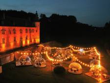 Un dîner sous bulle et avec vue: expérience culinaire unique au château de Rixensart