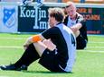 Teleurstelling bij MVV’29. Door de 2-0 nederlaag bij Eilermark speelt de ploeg ook volgend seizoen in de derde klasse.