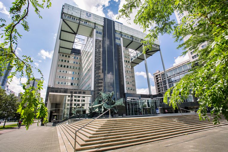 Het kantoor van Unilever in Rotterdam. Beeld Arie Kievit