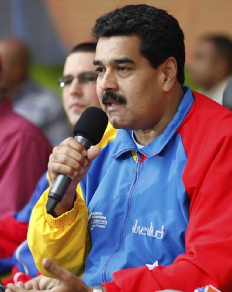 De Venezolaanse president Nicolas Maduro. Beeld epa
