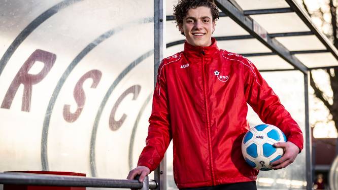 Goalgetter Noah Franceschina (19) heeft weinig gewenningstijd nodig in het bijzondere seizoen van RSC