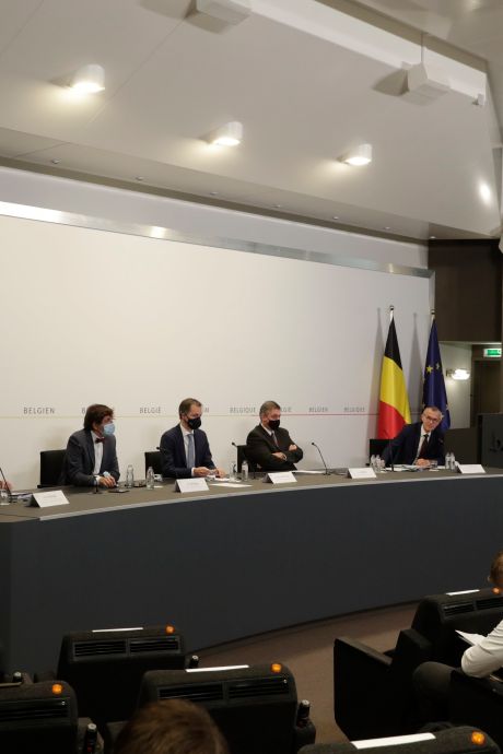 Revivez le direct commenté du Comité de concertation
