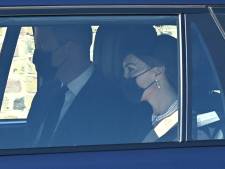EN IMAGES: les membres de la famille royale arrivent au château de Windsor