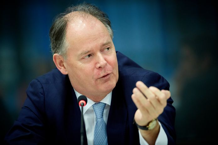 Paul van Meenen (D66)  leidt het Onderwijsdebat in Zundert in, ANP MARTIJN BEEKMAN