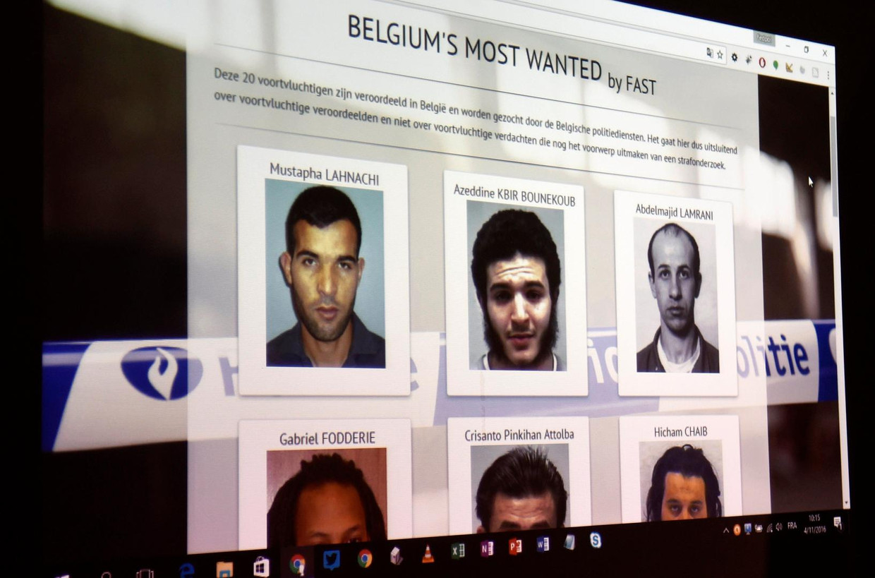 In november 2016 werd de most wanted-lijst voorgesteld.  Beeld photo_news