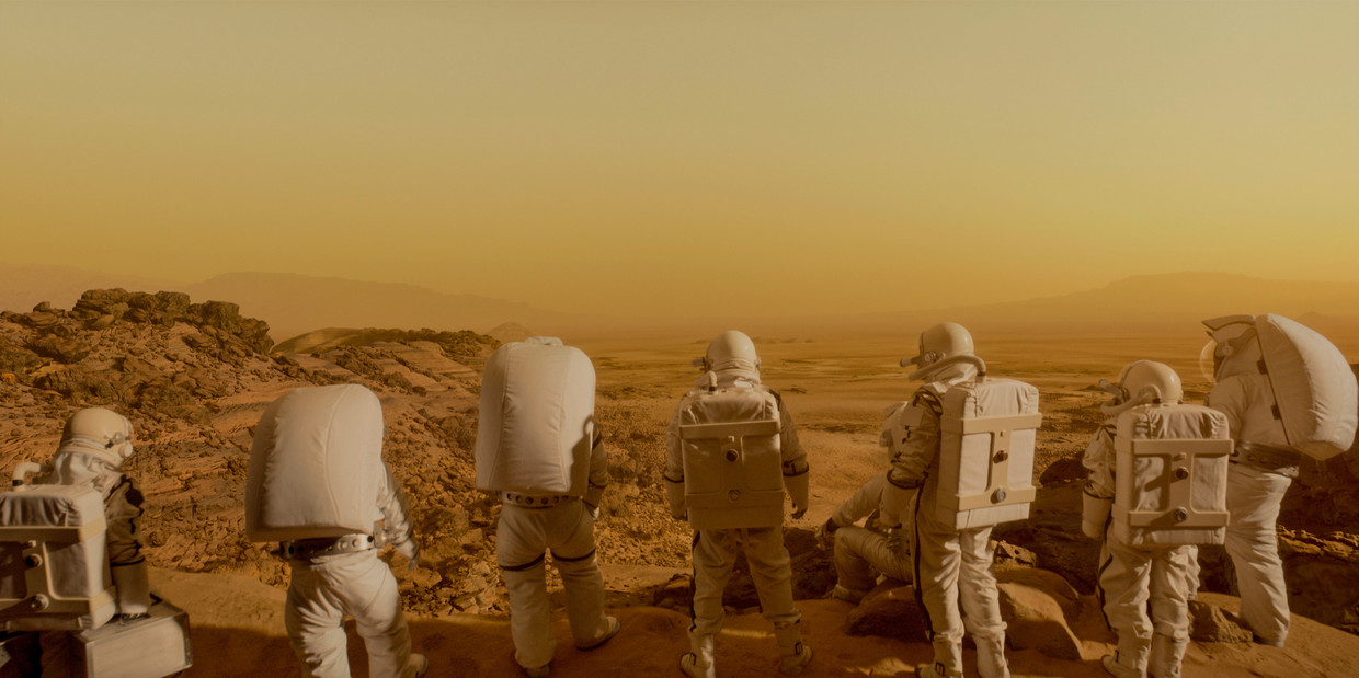Scène uit 'For All Mankind'. Beeld Apple