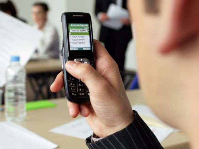Ook met sms'en bleef de ex zijn ex lastig vallen.