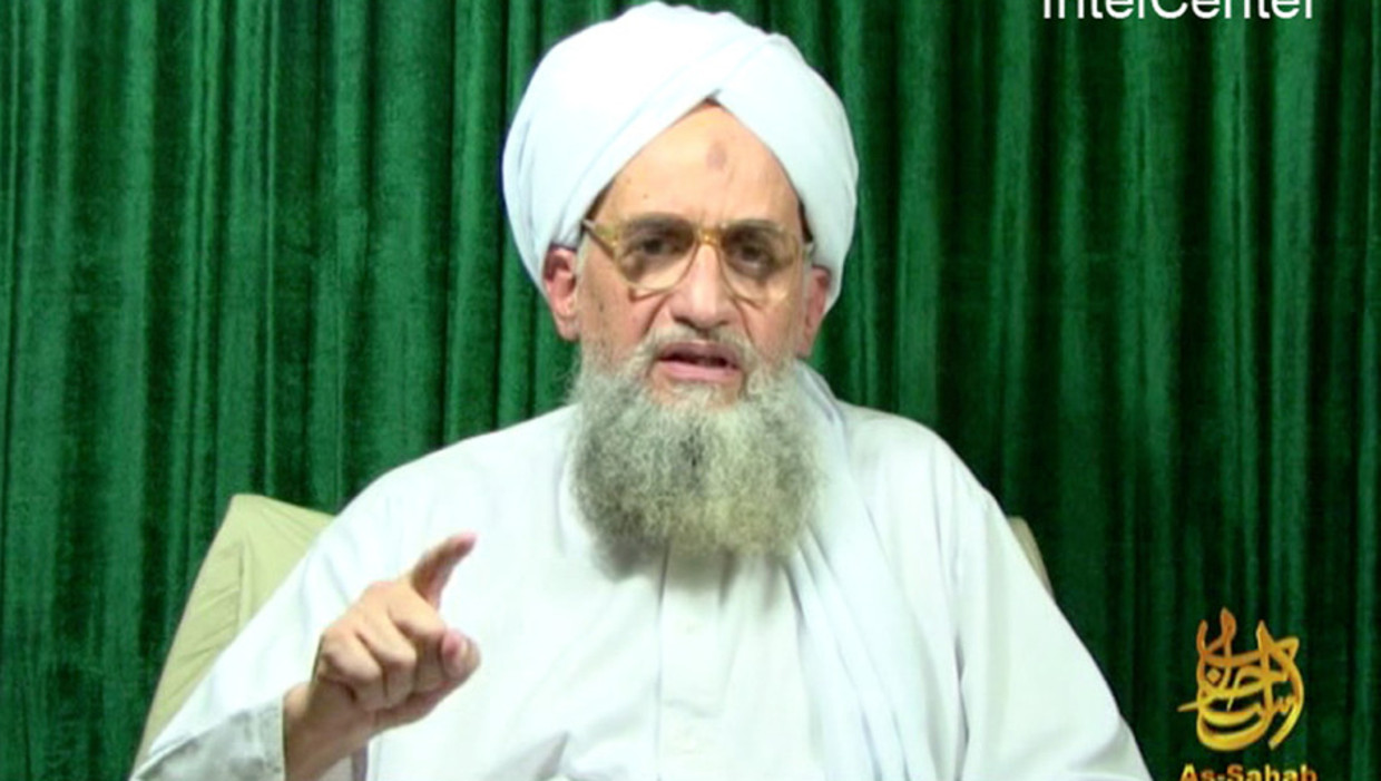 Ayman al-Zawahiri Beeld afp
